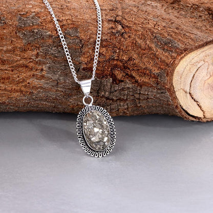 Natural Pyrite Pendant (Money Magnet Stone)